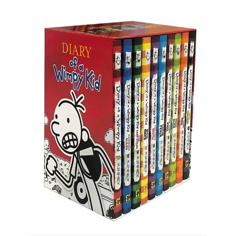 DIARY OF A WIMPY KID BOX OF BOOKS