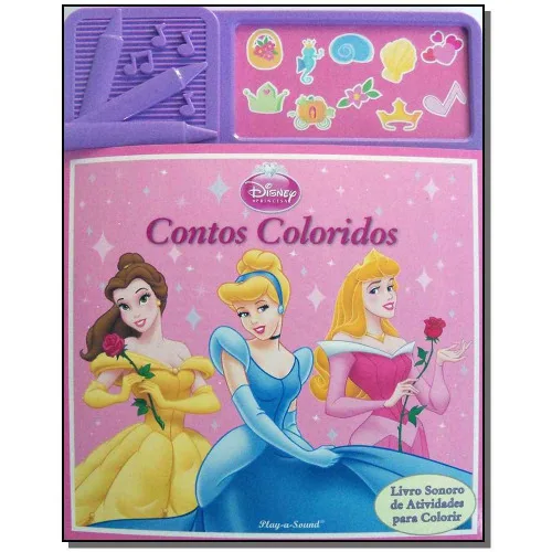 Contos Coloridos Disney Cd/dvd/livros/revistas - DISNEY - Livros