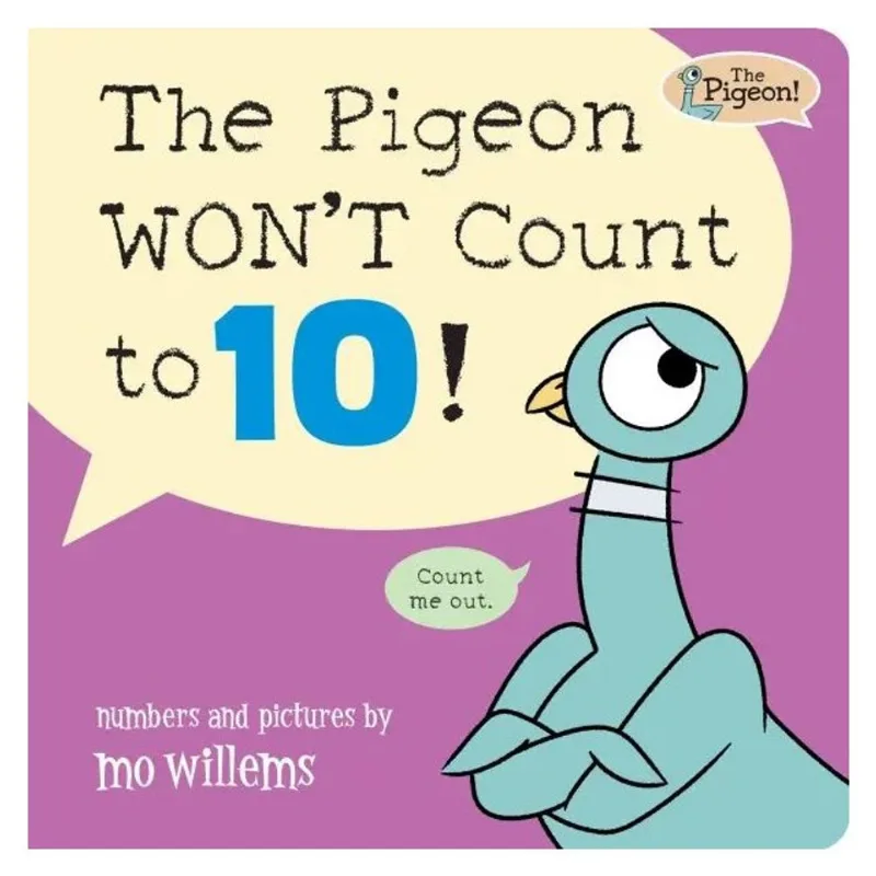 THE PIGEON WON'T COUNT TO 10!
