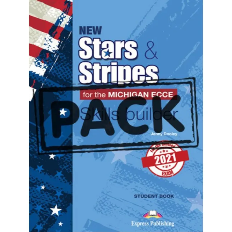 NEW STARS & STRIPES MICHIGAN ECCE SKILLS BUILDER S'S BOOK (WITH DIGIBOOK APP) (FOR THE REVISED 2021