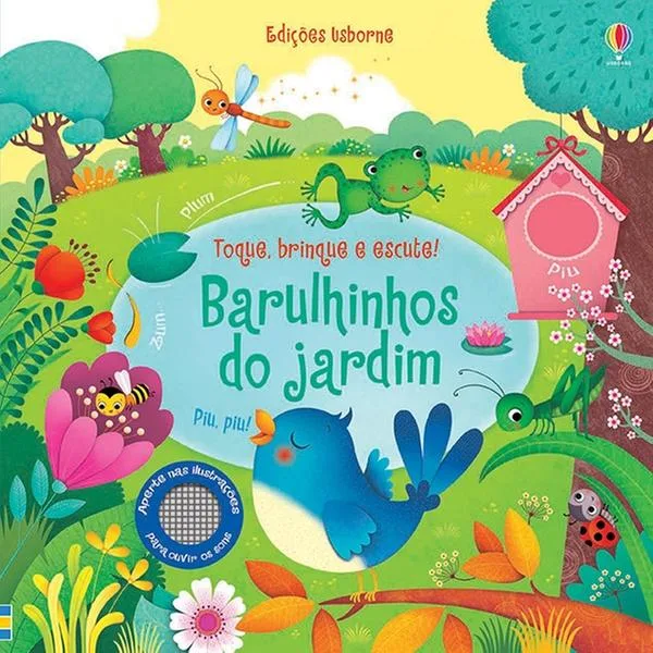 Toque Brinque E Escute - Barulhinhos Do Jardim - LC - Livros
