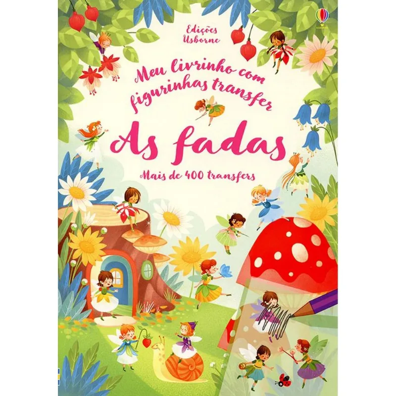 As Fadas - Meu Livrinho Com Figurinhas Transfer