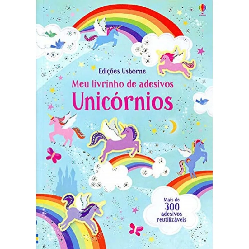 Unicórnios - Meu Livrinho De Adesivos