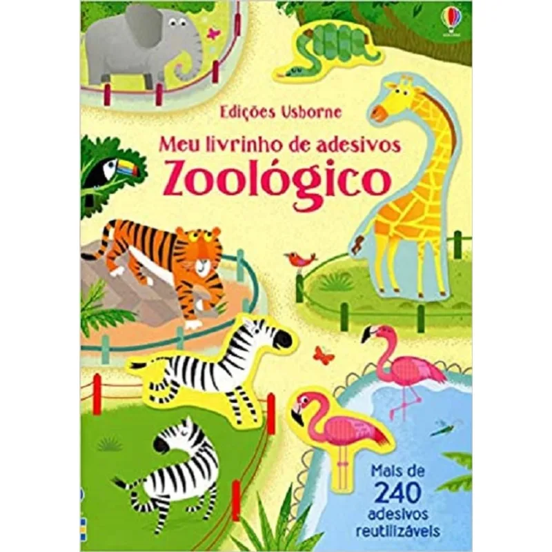 Meu Livrinho De Adesivos - Zoologico