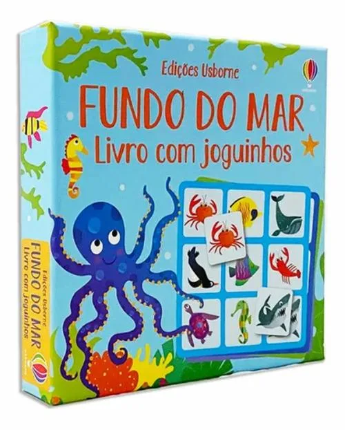 Fundo Do Mar - Livro Com Joguinhos - LC - Livros