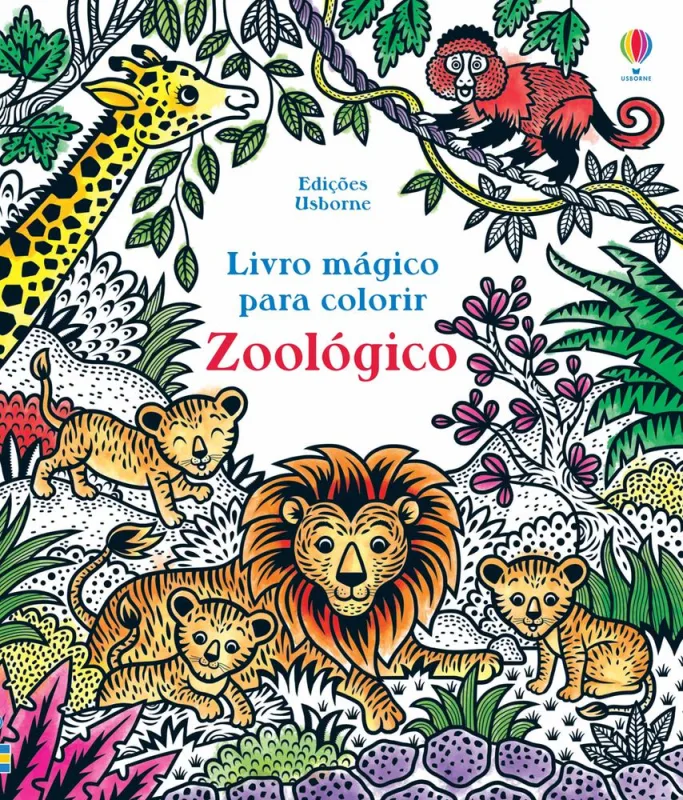 Zoológico - Livro Mágico Para Colorir - LC - Livros