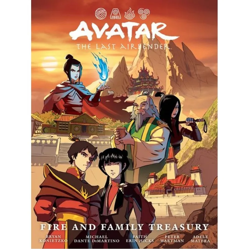 AVATAR - THE LAST AIRBENDER - FIRE AND FAMILY TREASURY - LIBRARY EDITION