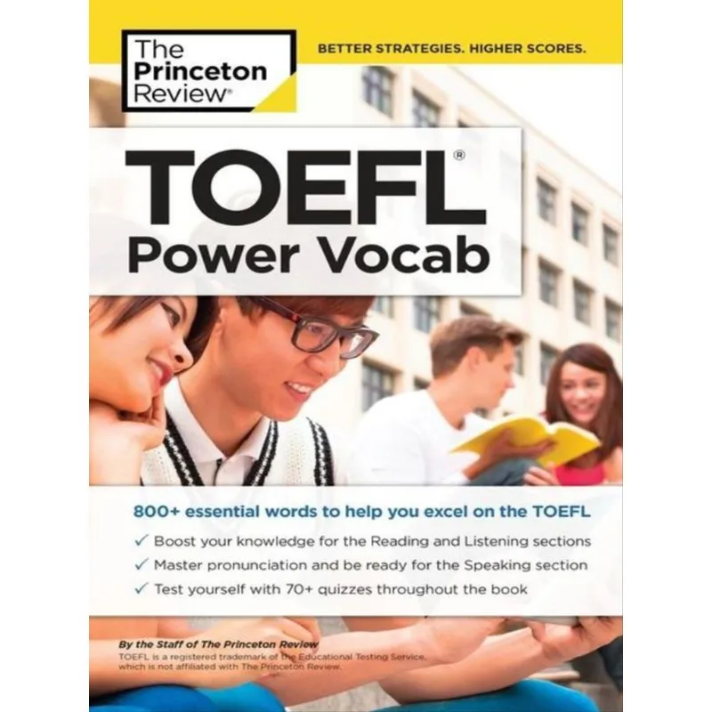 TOEFL POWER VOCAB - 800+ ESSENTIAL WORDS TO HELP YOU EXCEL ON THE TOEFL