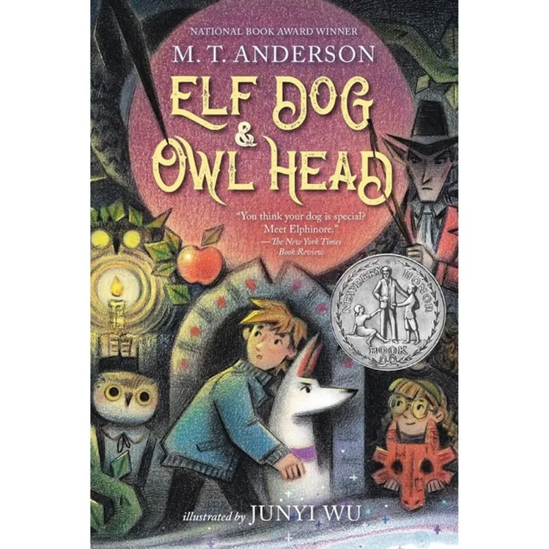 ELF DOG AND OWL HEAD