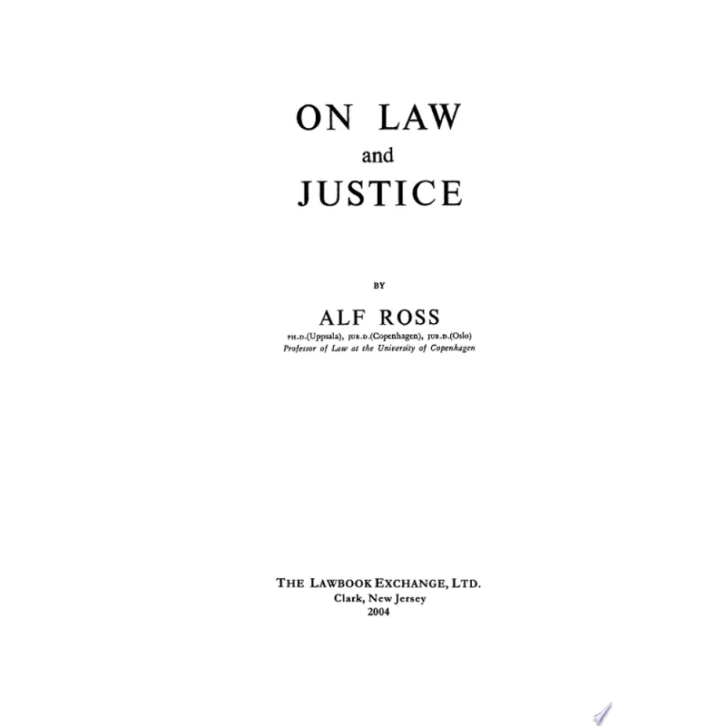 ON LAW AND JUSTICE