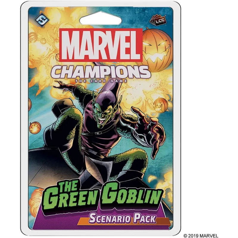 Jogo de Cartas Marvel Champions Goblin Verde - Estratégia 14 + 1-4 Jogadores Fantasy Flight Games