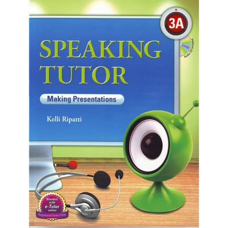 SPEAKING TUTOR 3A - STUDENT BOOK WITH AUDIO CD