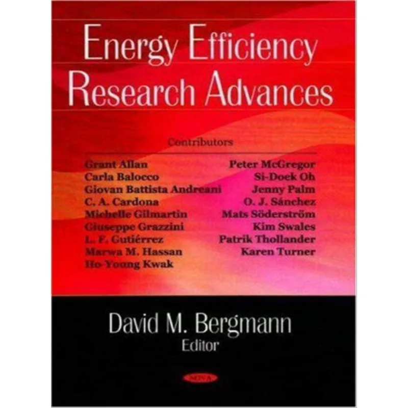 ENERGY EFFICIENCY RESEARCH ADVANCES