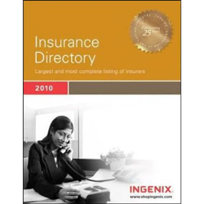 INSURANCE DIRECTORY 2010