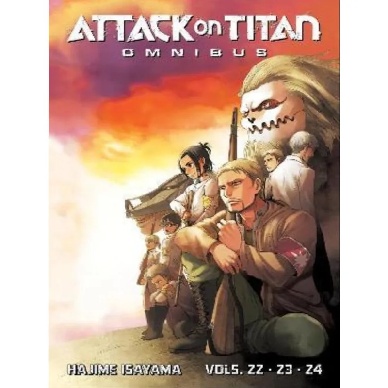 ATTACK ON TITAN - OMNIBUS - VOL. 8 - INCLUDES VOLS. 22-23-24