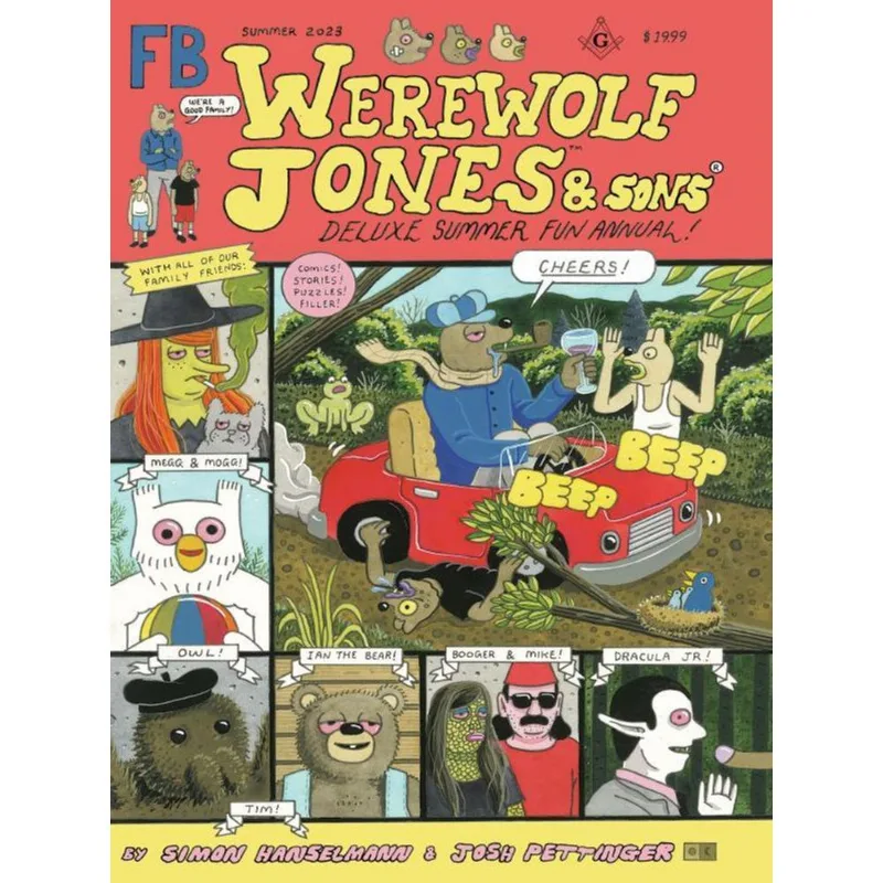 WEREWOLF JONES & SONS - DELEXE SUMMER FUN ANNUAL