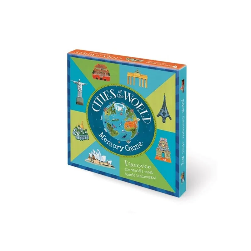 CITIES OF THE WORLD MEMORY GAME