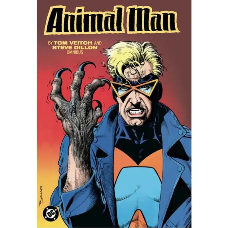 ANIMAL MAN BY TOM VEITCH AND STEVE DILLON - OMNIBUS