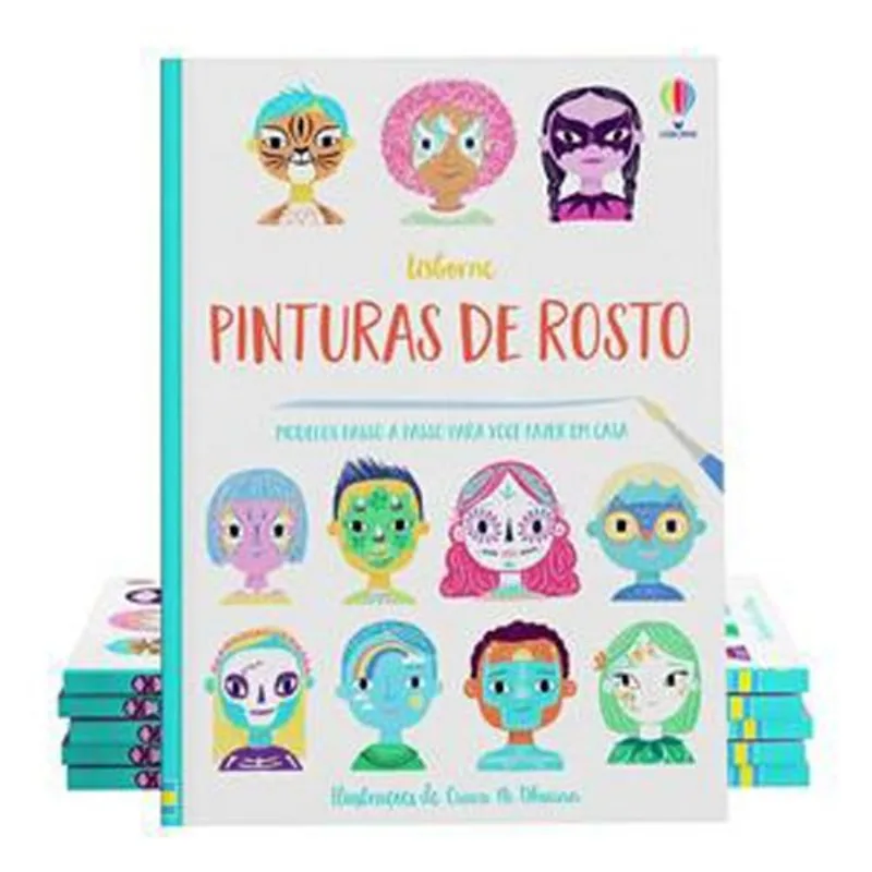 Livro Pinturas De Rosto Usborne (MP)