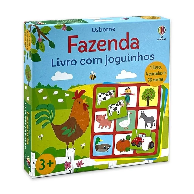Fazenda - Livro Com Joguinhos - LC - Livros