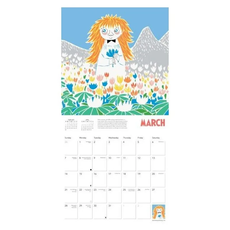 2027 MOOMIN - WALL CALENDAR