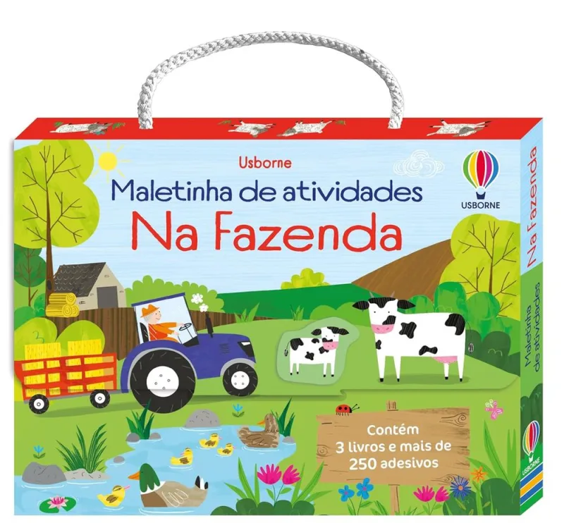Na Fazenda: Livro Com Quebra-Cabeça - LC - Livros