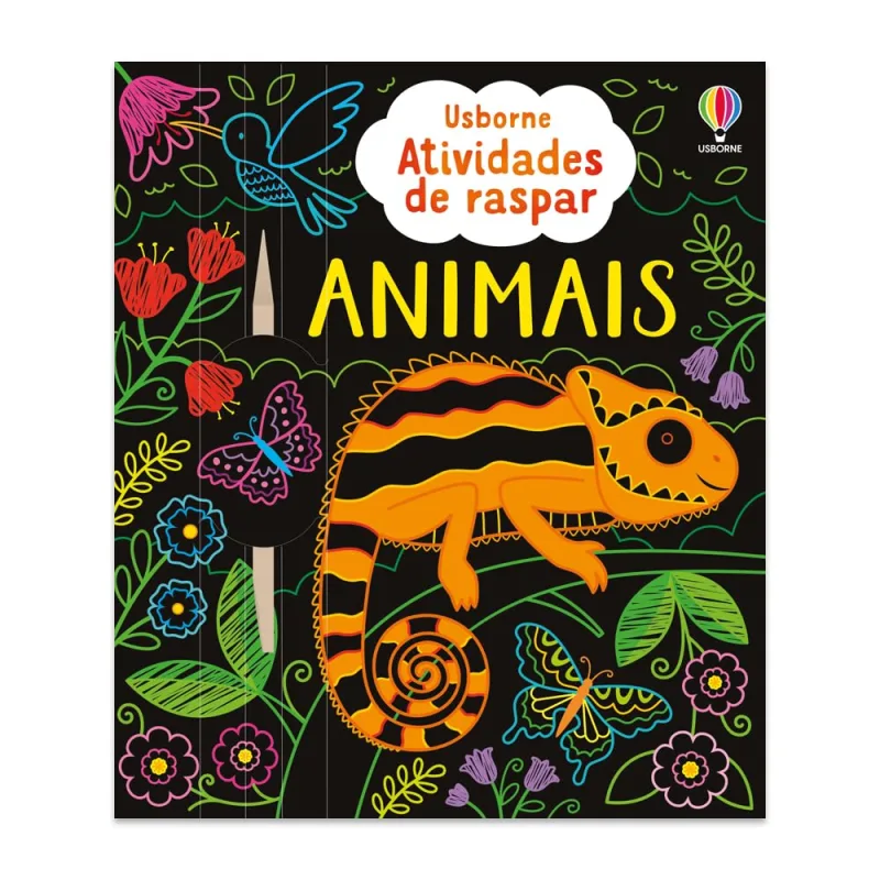 Animais: Atividades De Raspar - LC - Livros