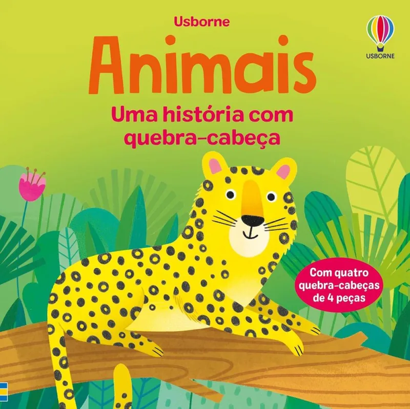 Animais: Uma História Com Quebra-Cabeça - LC - Livros