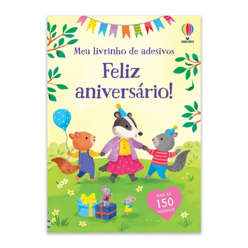Feliz Aniversário!: Meu Livrinho De Adesivos