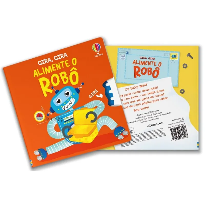 Alimente O Robô: Gira, Gira