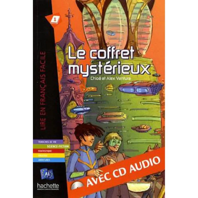 COFFRET MYSTERIEUX, LE - NIVEAU A1 (LIVRE + CD)