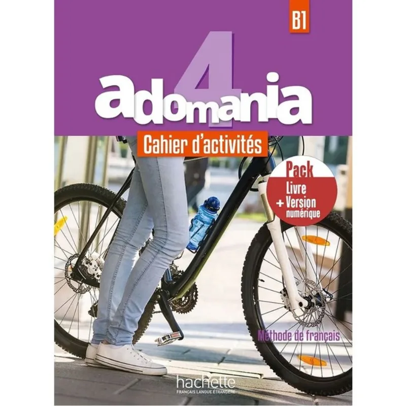 ADOMANIA 4 - PACK CAHIER D'ACTIVITÉS + VERSION NUMÉRIQUE (B1)