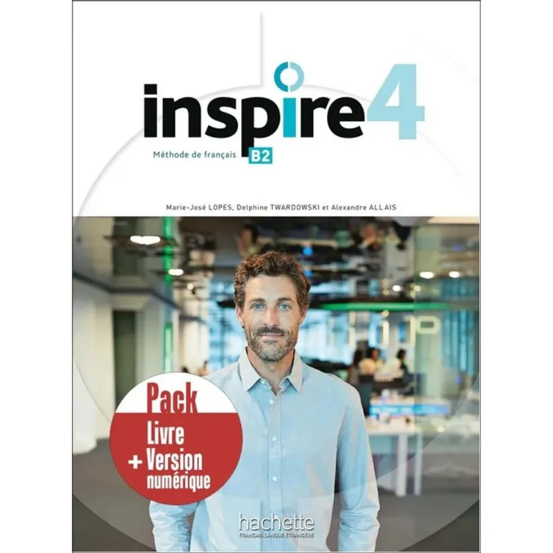 INSPIRE 4 - PACK LIVRE DE L'ÉLÈVE + VERSION NUMÉRIQUE - B2