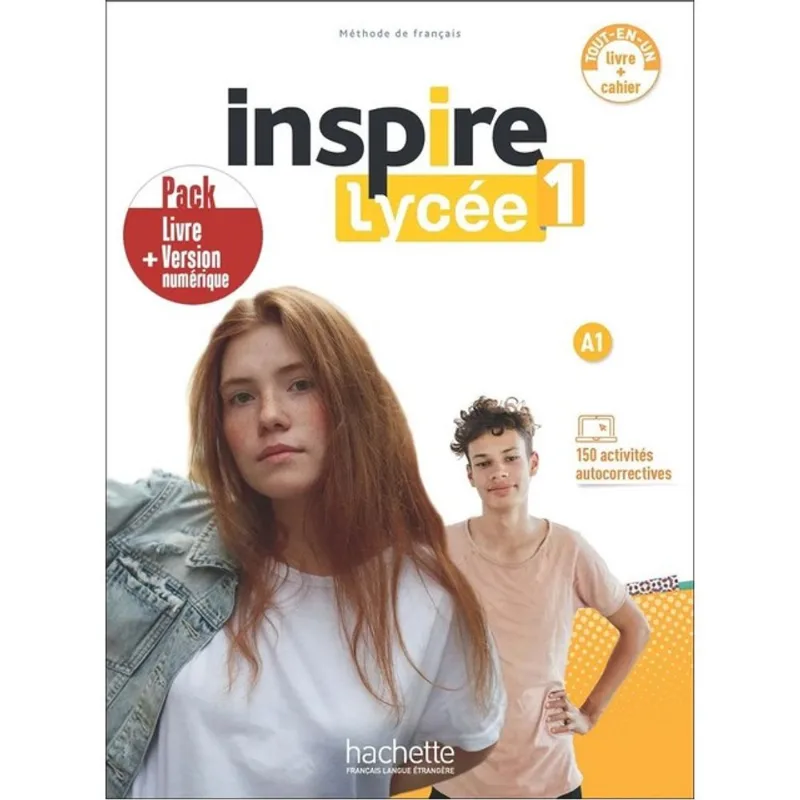 INSPIRE LYCÉE 1 - PACK LIVRE/CAHIER + VERSION NUMÉRIQUE (A1)