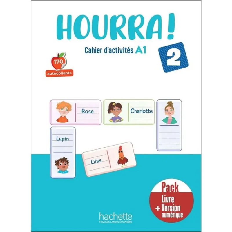 HOURRA ! 2 - PACK CAHIER D'ACTIVITÉS + VERSION NUMÉRIQUE (A1)