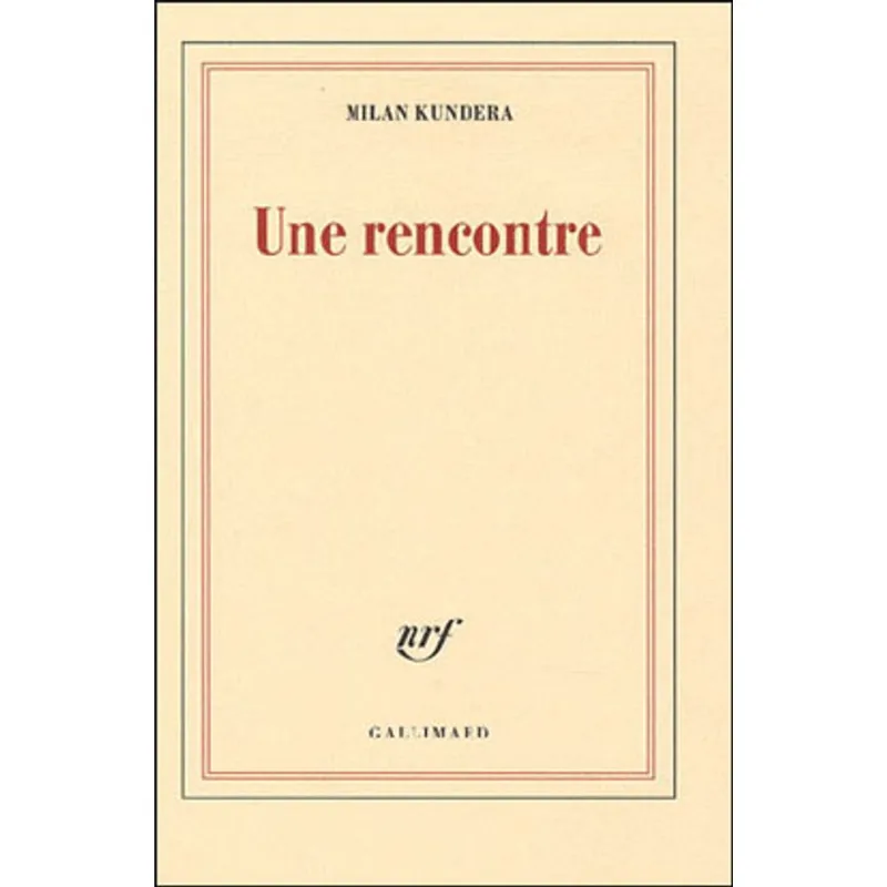RENCONTRE, UNE