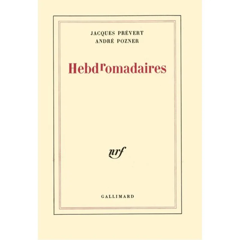 HEBDROMADAIRES