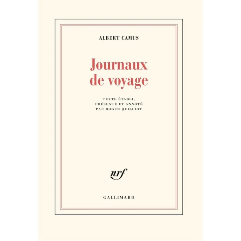 JOURNAUX DE VOYAGE