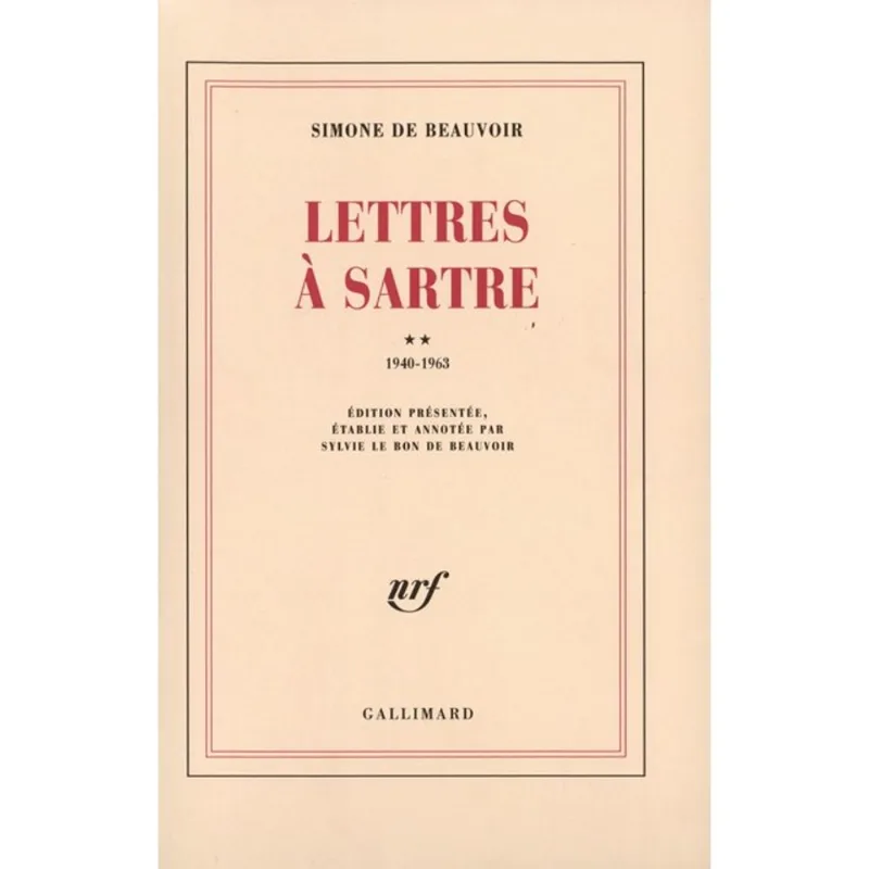 LETTRES À SARTRE - TOME 2