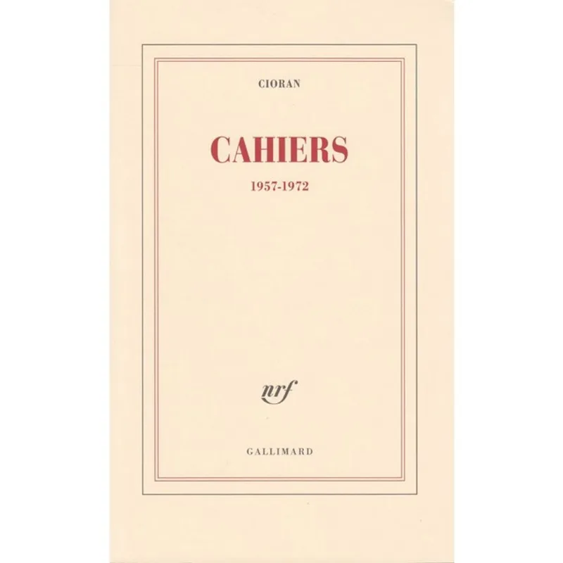 CAHIERS - 1957-1972
