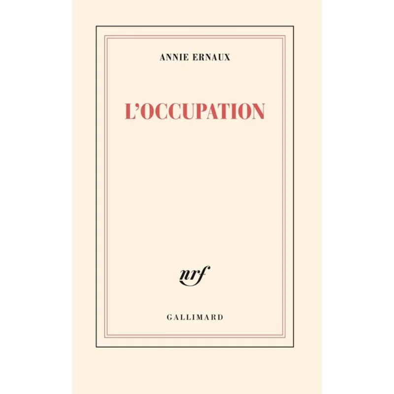 L'OCCUPATION