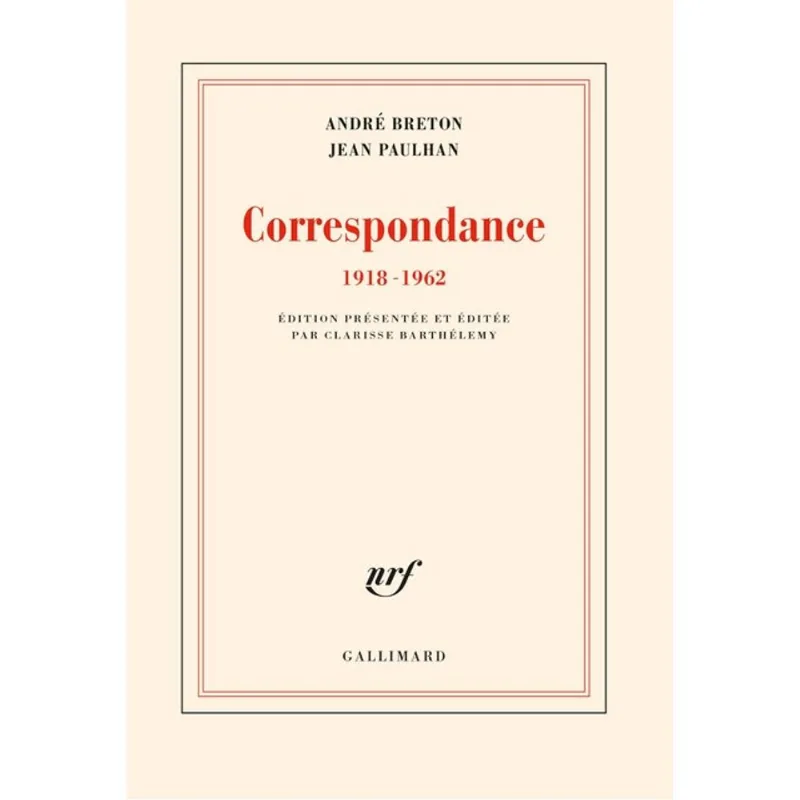 CORRESPONDANCE - 1918-1962
