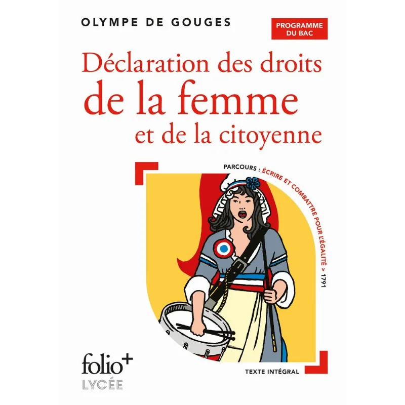 DÉCLARATION DES DROITS DE LA FEMME ET DE LA CITOYENNE - PROGRAMME DU BAC