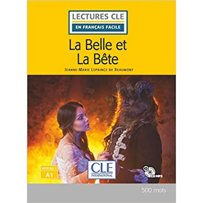 LA BELLE ET LA BÊTE - NIVEAU 1/A1 - LECTURE CLE EN FRANÇAIS FACILE - LIVRE + CD