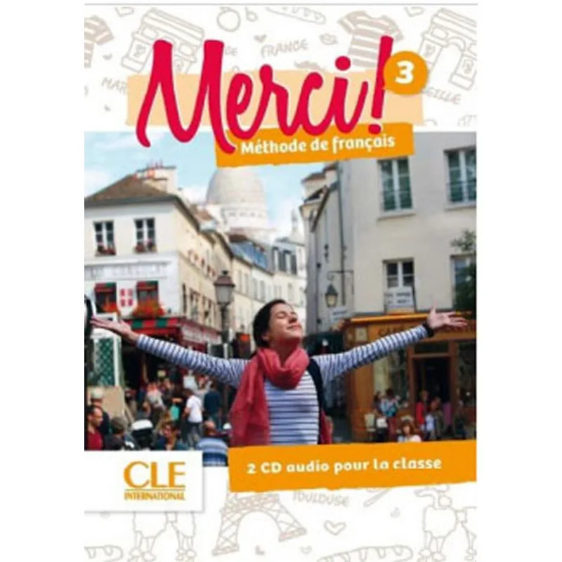MERCI! 3 - 2 CD AUDIO POUR LA CLASSE
