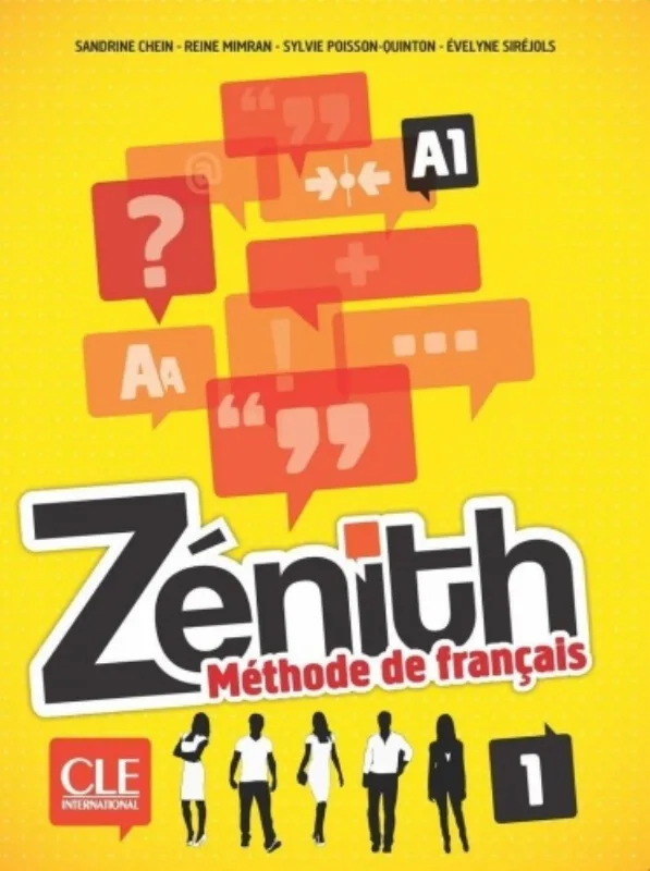 Zenith 1 - Livre D Eleve + Dvd-rom A1
