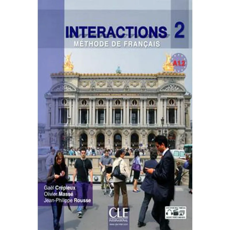 INTERACTIONS 2 - A1.2 LIVRE TOUT EN UN + DVD ROM