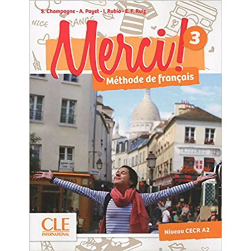 MERCI! 3 - NIVEAU A2 - LIVRE + DVD