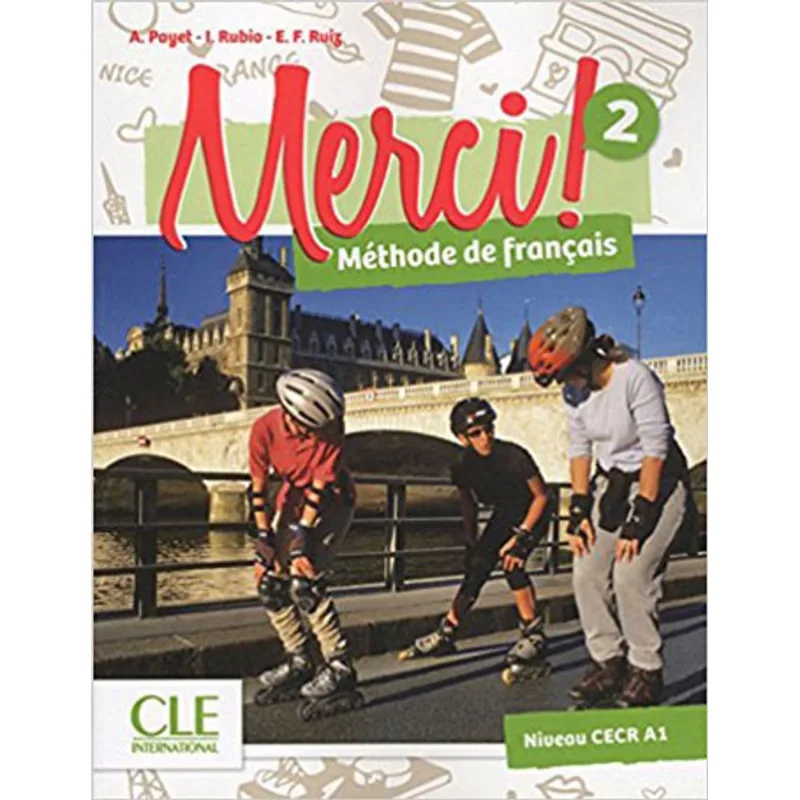 MERCI! 2 - NIVEAU A1 - LIVRE + DVD