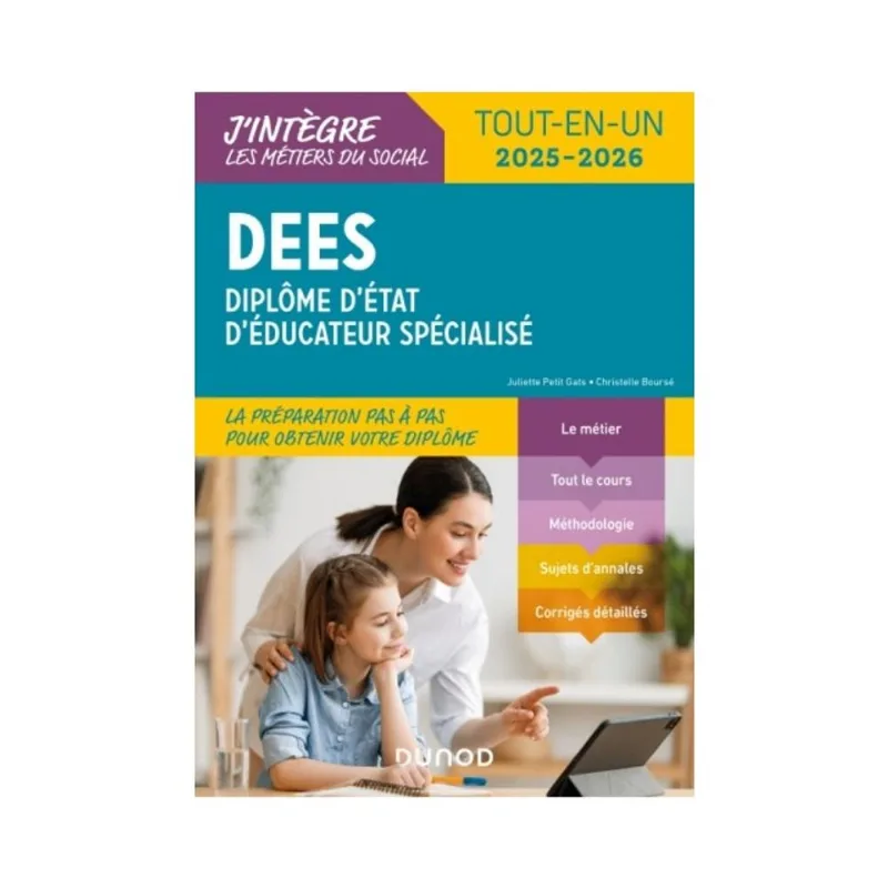 DEES - DF 1 À 4 - DIPLÔME D'ÉTAT D'ÉDUCATEUR SPÉCIALISÉ